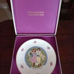 Valentines Present Vintage Royal Doulton St. Valentine Plates