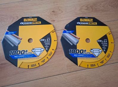 DeWALT Extreme Metal 230mm Diamond Cutting Discs