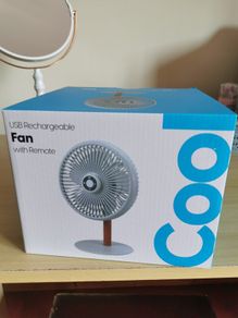 NEW - USB rechargeable fan