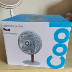 NEW - USB rechargeable fan