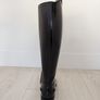DeNiro dressage boots - Black brushed leather with Swarovski detailing Image 10