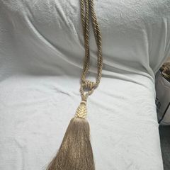 Curtain tie backs