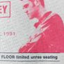 Morrissey Concert Ticket 1991 MCD Presents Morrissey POINT DEPOT. Image 3