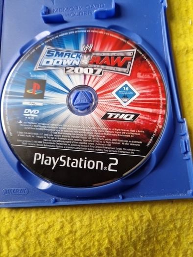 Smack Down vs Raw 2007 PlayStation2 ps2 games Original