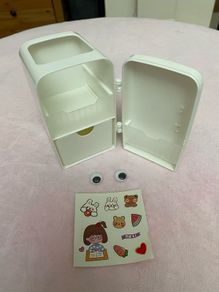 small desk storage - fridge