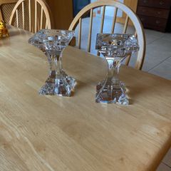 Candlesticks matching pair