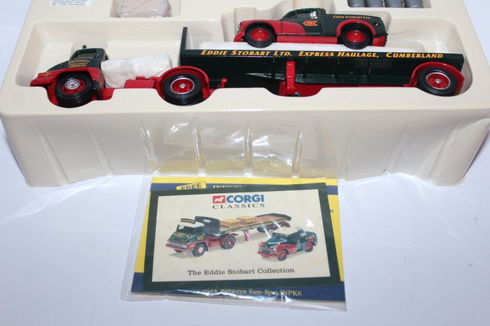 Corgi Eddie Stobart - Morris 1000 Pick Up & Thames Trader Platform