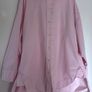COS oversized shirt in pink Image 4
