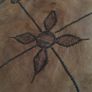 Vintage Moroccan ethnic pouffe Image 4