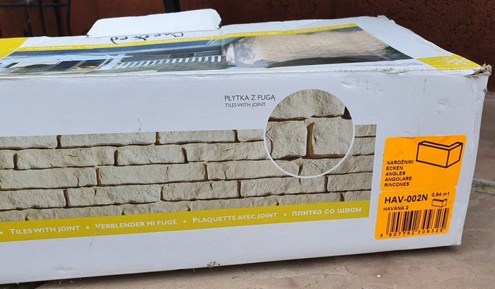 Natural effect decor stone cladding tiles (havana 2)
