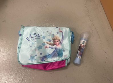 girls bag and microphone Elza