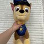 Nickelodeon Paw Patrol Chase Large approx 16" Plush Spin Master Used Please look at the pictures Image 4