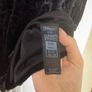 Black velvety peplum top Dunnes stores size S ( EU36/38) Image 7