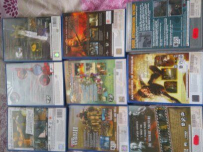 Play station games seven euros each
