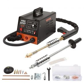 Stud Welder Dent Repair Kit 3 KW Spot Welder Dent Puller & 6 Welding Modes