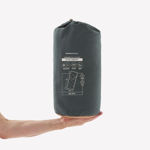 Camping Sleeping Bag - 20C, 100% cotton