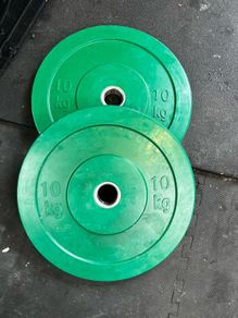 2X10KG Bumper plates