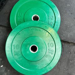 2X10KG Bumper plates