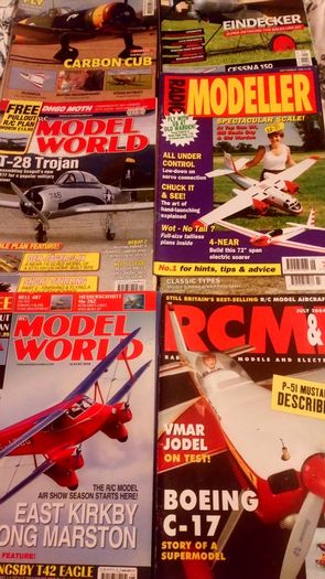 Model Aircraft Magazines lot