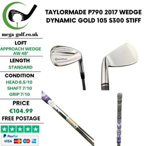 Taylormade P790 2017 Wedge Aw 48 Degree / Dynamic Gold 105 S300 Stiff
