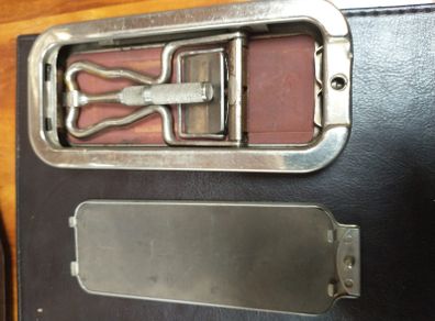 Vintage Sheffield Steel English Rolls Razor & Sharpener