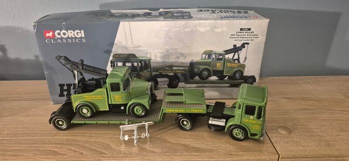 Corgi 1/50 Trucks with Low Loaders