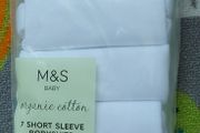 Marks &amp; Spencer's 7 Pack Bodysuits. New