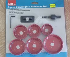 Hilka downlights holesaw set