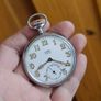 WW1 Era 1910s Swiss Made Military Pocket Watch Silvana Image 4