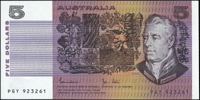 Australia | 5 Dollars | 1983 | P.44d | PGY 923261 | UNC