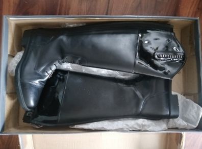 QHP Ladies Leather Riding Boot Madonna