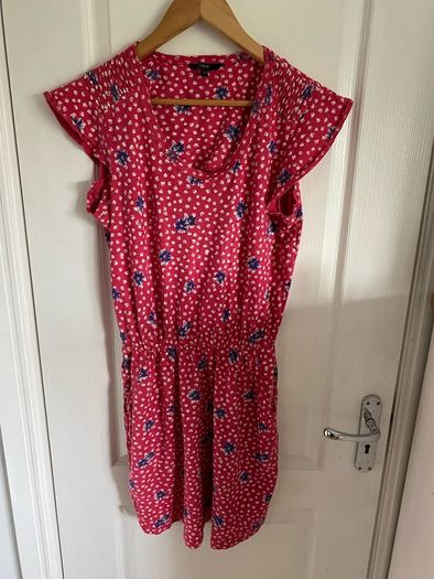 Next ladies floral jersey dress size 12