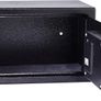 Small Value Safe, Digital Keypad, LED Light Indicators, Steel Locking Bolts, Emergency Override Key, Wall And Floor Fixings, Black Finish, 8 Litre Capacity 20 x 31 x 20 cm (FREE POSTAGE) Image 5
