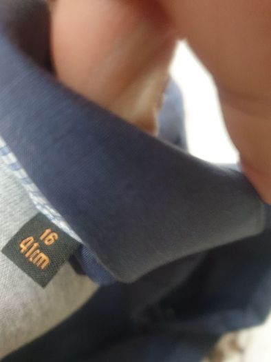 Mens Navy shirt size  16