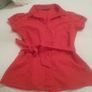 Orange Blouse - Size 8 Image 6