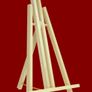 Blackboard A3 with Wooden Easel for Wedding Events or Shop's Window Image 2