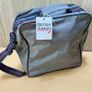 British Airways Holidays Grey Travel Shoulder Bag - Vintage 80's Image 4