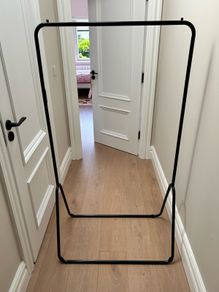 Metal Clothes Hanger Rail