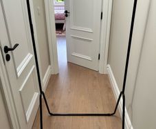 Metal Clothes Hanger Rail