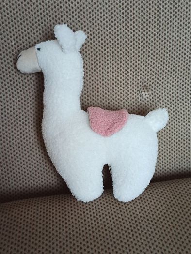Soft toy lama hand made in Ireland