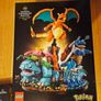 lego pokemon 72153 venusaur, charizard and blastoise + 40892 kanto region badge collection Image 2