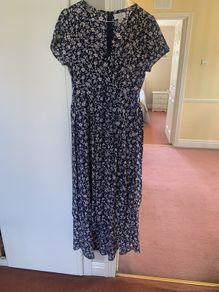 Stella Morgan long floral dress (U.K. 10)