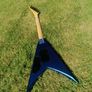 Jackson king v  blue with japan professional neck Image 2