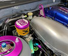 S13 Reservoir Cap & Radiator Stays