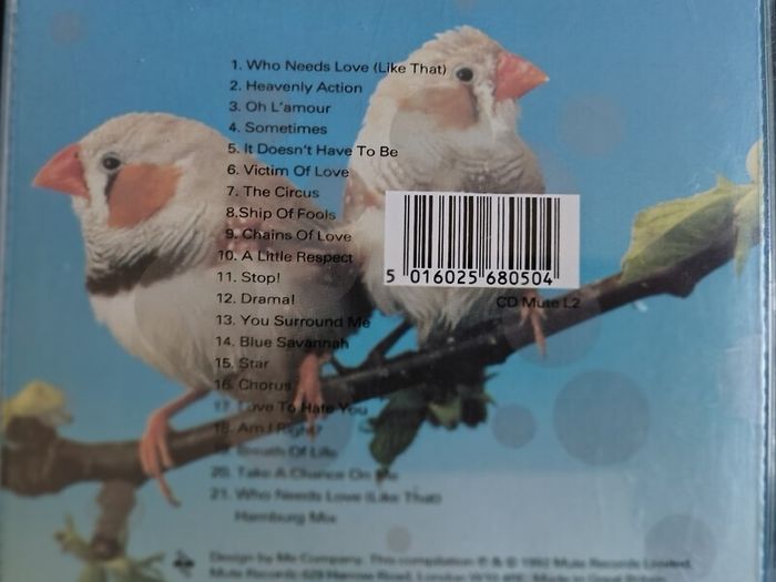 Erasure - Pop! - The First 20 Hits CD (1992) Compilation Synth-Pop EX+