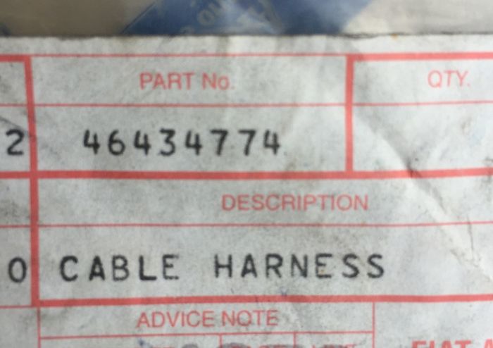 Radio Lead (Fiat Bravo  Brava)