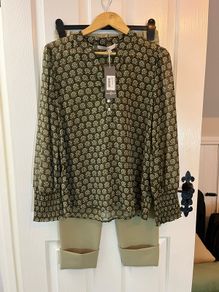 NEW Costa Mani Blouse - Size 12