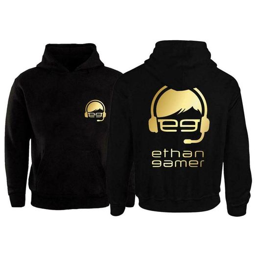 Kids Ethan Gamer EGTV Boys Girls Hoodie Hoody Gamer Logo Youtuber Youtube Top