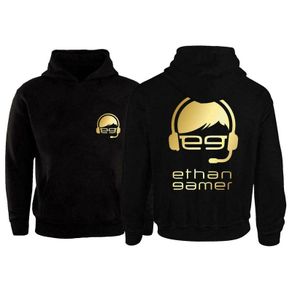 Kids Ethan Gamer EGTV Boys Girls Hoodie Hoody Gamer Logo Youtuber Youtube Top