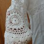 White Linen & Lace Pepe Jeans top Age 12 Image 4